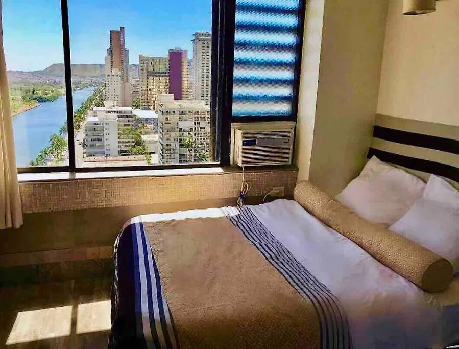 *Rarelayout*2Qn Beds*Great For Groups,Friends,Wakiki Honolulu 0*,